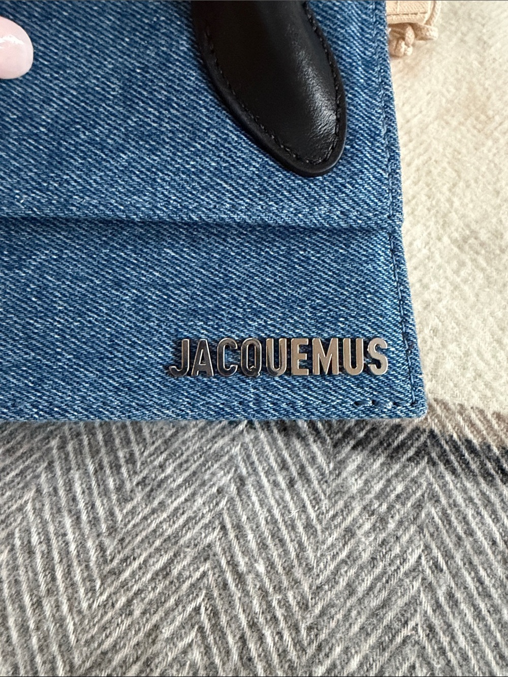 Jacquemus Le Chiquito Long denim bag - Picture 7 of 12